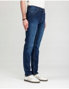 Mustang Мъжки дънки Style Tramper Tapered Slim Fit Средна талия Дълги 5 джоба Цип Памук Син Син