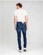 Mustang Мъжки дънки Style Tramper Tapered Slim Fit Средна талия Дълги 5 джоба Цип Памук Син Син
