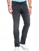 Mustang Мъжки дънки - Washington - Slim Fit - Средна талия - Цип - Дълги - 5 джоба - Памук - W36 L32 - Черни