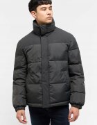 Mustang Мъжко яке - Oakfield - Regular Fit - Класически дизайн - Дълги ръкави - 2 джоба - С цип - Памук - 3XL INTL - Черно