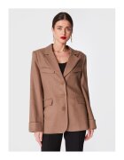 MVPWARDROBE Дамско яке - 301414308 - Вискоза - Вълна - 38