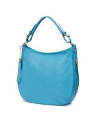 myOwn Дамска чанта от естествена кожа Edina blue