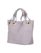 myOwn Дамска чанта от естествена кожа Stella grey