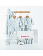 Nannie Комплект подаръчни бебешки дрехи Little Baby -