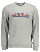 Napapijri Блуза за мъже - 100% Памук - Сива - S INTL - NP0A4EZ9-BERIS-C