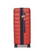 Nautica Голям куфар на колела пластмаса червен One Size INTL
