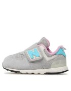 New Balance Детски спортни обувки - NW574NB1 - сиви - естествена кожа