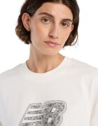 New Balance Къса тениска с паднали ръкави