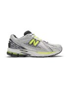 New Balance Маратонки 1906 с мрежа - Бял/Лайм зелено/Сребрист