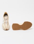 New Balance Маратонки 327 classic с връзки Бял/Шампанско бежово