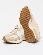 New Balance Маратонки 327 classic с връзки Бял/Шампанско бежово