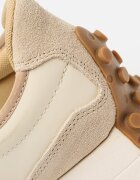 New Balance Маратонки 327 classic с връзки Бял/Шампанско бежово