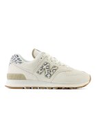 New Balance Маратонки от бежова кожа