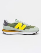 New Balance Маратонки с текстил Шафраново жълто/Въглен сиво/Тъмнозелен/Персийско зелено