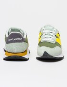 New Balance Маратонки с текстил Шафраново жълто/Въглен сиво/Тъмнозелен/Персийско зелено