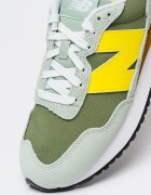 New Balance Маратонки с текстил Шафраново жълто/Въглен сиво/Тъмнозелен/Персийско зелено