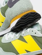 New Balance Маратонки с текстил Шафраново жълто/Въглен сиво/Тъмнозелен/Персийско зелено