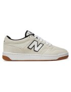 New Balance Мъжки спортни обувки - NM480SWG - естествена кожа - бели