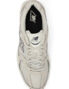 New Balance Мрежести маратонки 530 с еко кожа Слонова кост/Tъмносив