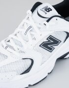 New Balance Мрежести спортни обувки 530 с лого Бял/Черен