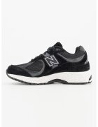 New Balance Спортни обувки 2002 R с велур - Избеляло черно/Tъмносив
