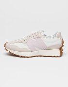 New Balance Спортни обувки 327 с кожа и велур Слонова кост/Лилав