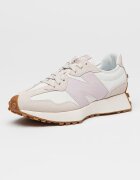 New Balance Спортни обувки 327 с кожа и велур Слонова кост/Лилав