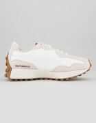 New Balance Спортни обувки 327 с велур Бял/Бордо/Сиво-бежов