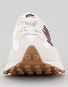 New Balance Спортни обувки 327 с велур Бял/Бордо/Сиво-бежов