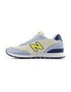 New Balance Спортни обувки 515 под глезена с велур - Жълт/Ледено синьо