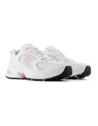 New Balance Спортни обувки 530 с лого Бял/Пастелнорозов