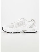 New Balance Спортни обувки 530 с мрежести зони - Бял/Сребрист
