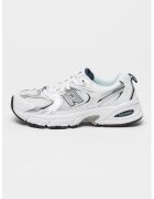 New Balance Спортни обувки 530 с мрежести зони - Бял/Сребрист