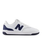 New Balance Спортни обувки 80 от еко кожа с текстил - Тъмносин/Бял