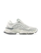 New Balance Спортни обувки 9060 с текстил и велур - Слонова кост/Светло сив