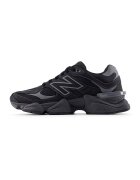 New Balance Спортни обувки 9060 с велур и текстил Черен