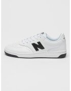 New Balance Спортни обувки от еко кожа 80 - Бял/Черен