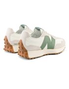 New Balance Унисекс спортни обувки от кожа и велур Светло кафяво