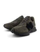 New Balance Спортни обувки с велур Tъмносив
