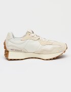 New Balance Унисекс маратонки 327 с велур Бял/Кафяв