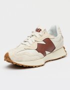 New Balance Унисекс маратонки 327 с велур Бял/Кафяв