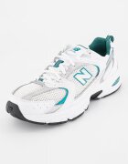 New Balance Унисекс мрежести спортни обувки 530 Бял/Зелен/Сребрист
