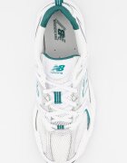 New Balance Унисекс мрежести спортни обувки 530 Бял/Зелен/Сребрист