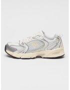 New Balance Унисекс мрежести тренировъчни обувки 530 от еко кожа - Бял/Сребрист
