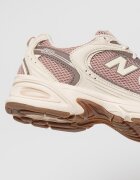 New Balance Унисекс мрежести тренировъчни обувки 530 с кожа Лилав/Мръснобял