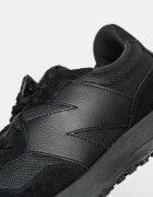 New Balance Унисекс Спортни обувки 327 с кожа Черен