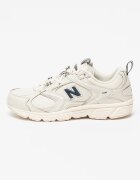 New Balance Унисекс спортни обувки 408 с мрежа Слонова кост/Тъмносин