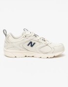 New Balance Унисекс спортни обувки 408 с мрежа Слонова кост/Тъмносин
