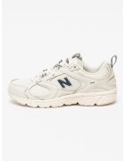 New Balance Унисекс спортни обувки 408 с мрежа - Слонова кост/Тъмносин