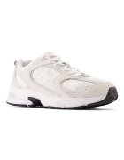 New Balance Унисекс тренировъчни обувки 530 с еко кожа Мръснобял